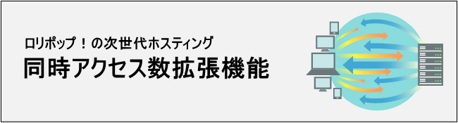 同時アクセス数拡張